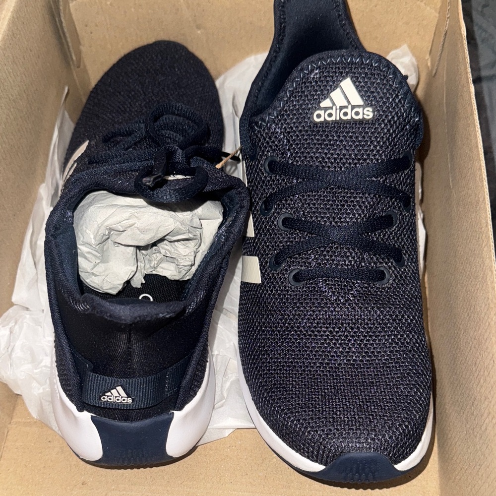 Adidas Cloudfoam Pure SPW Black Sneakers - Picture 10 of 10